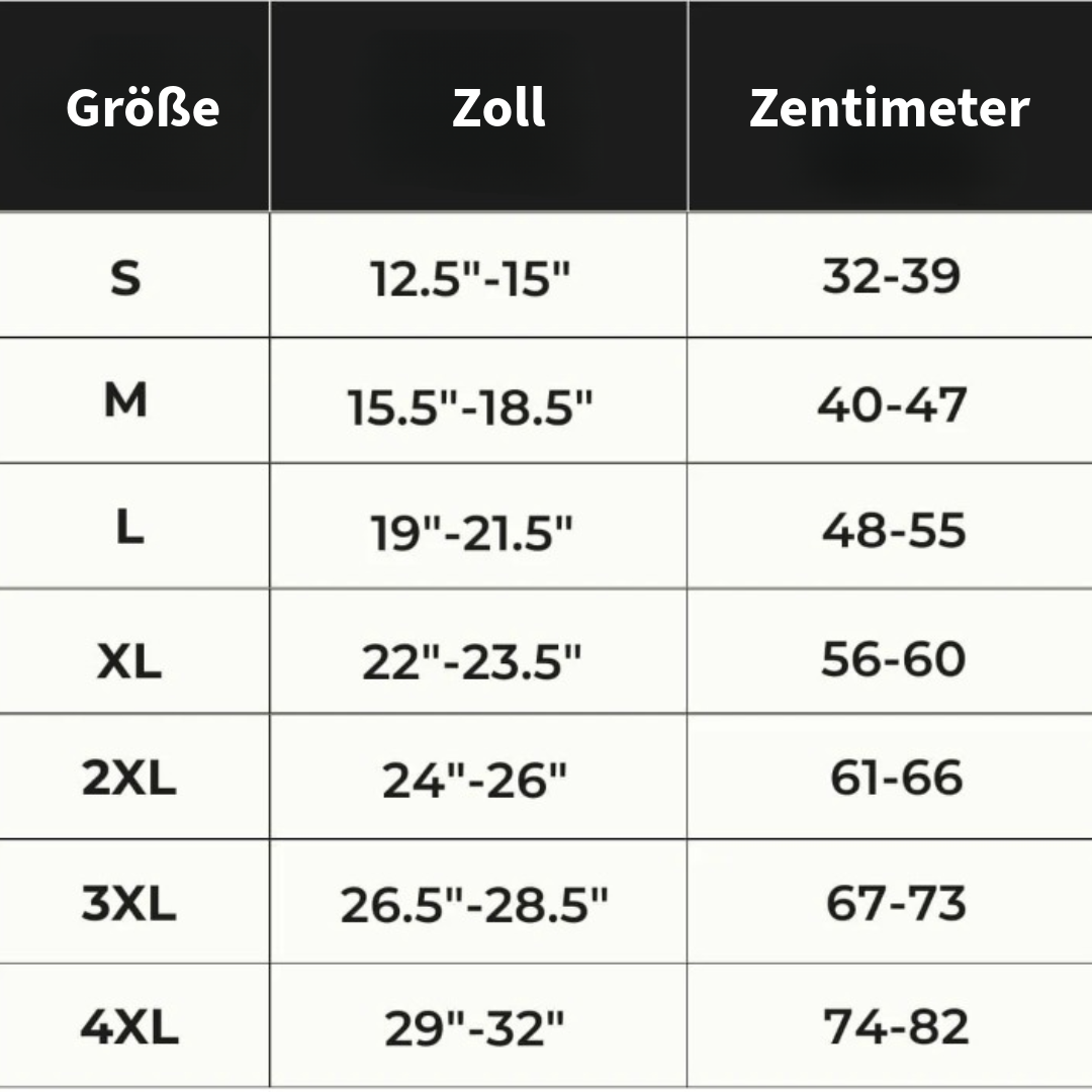 Bequemer Knieorthese