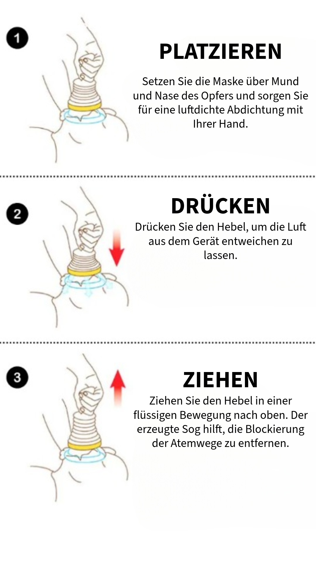 Anti-Erstickungs-Notfallgerät