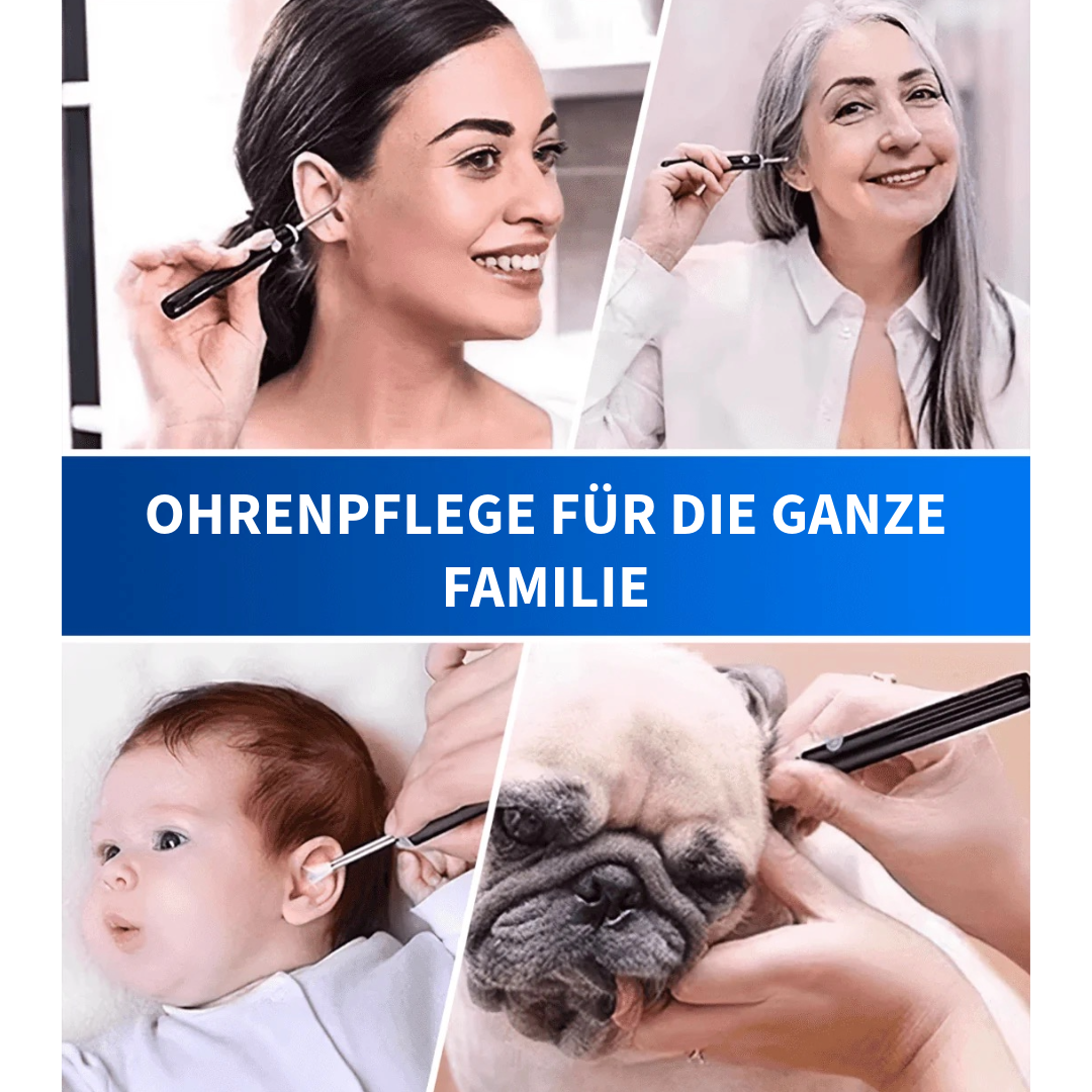 Professioneller Ohrenschmalzentferner mit Kamera