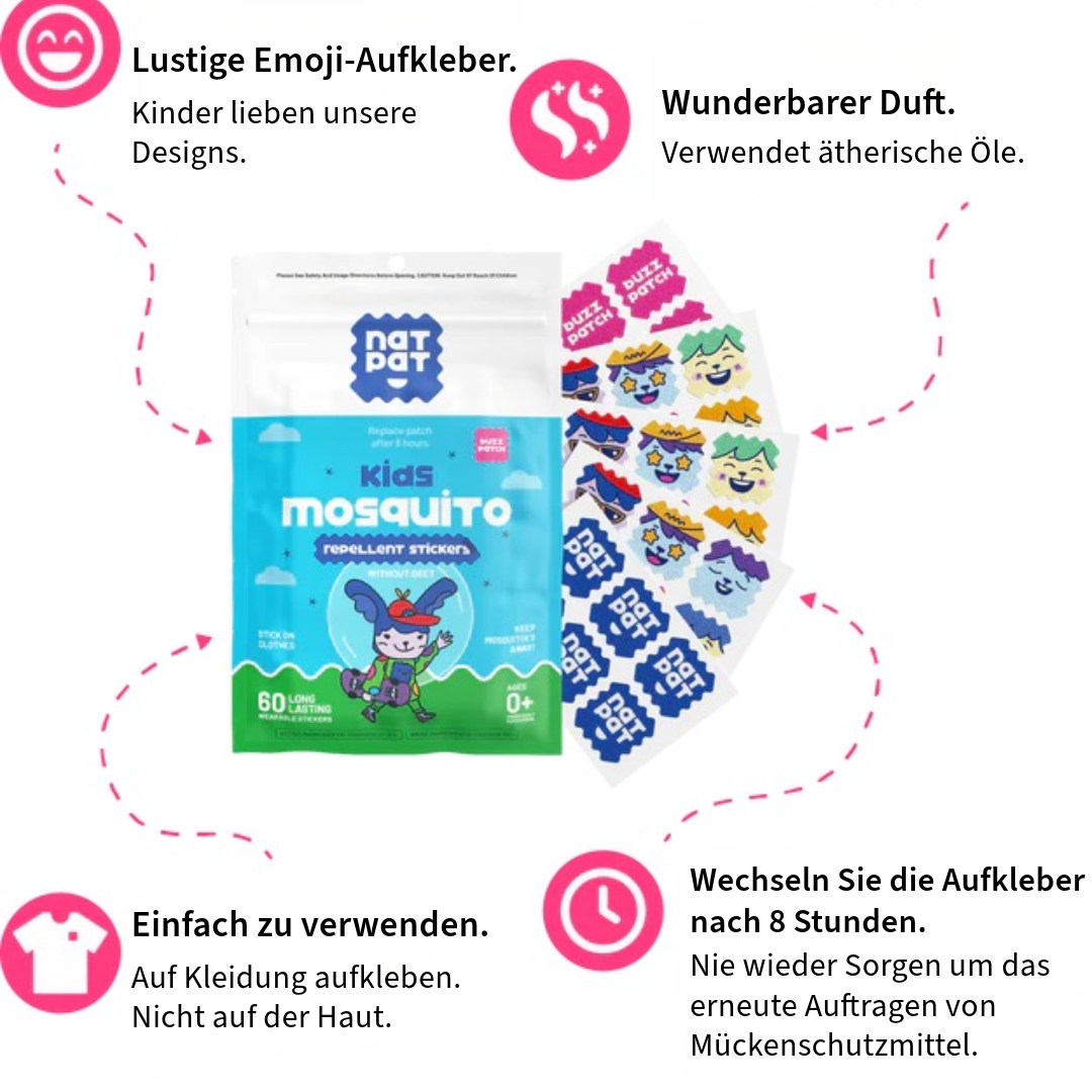 Anti-Mücken-Aufkleber