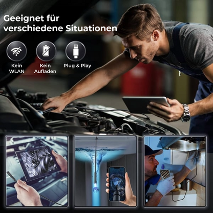 Professionelle Plug-&-Play-Endoskopkamera