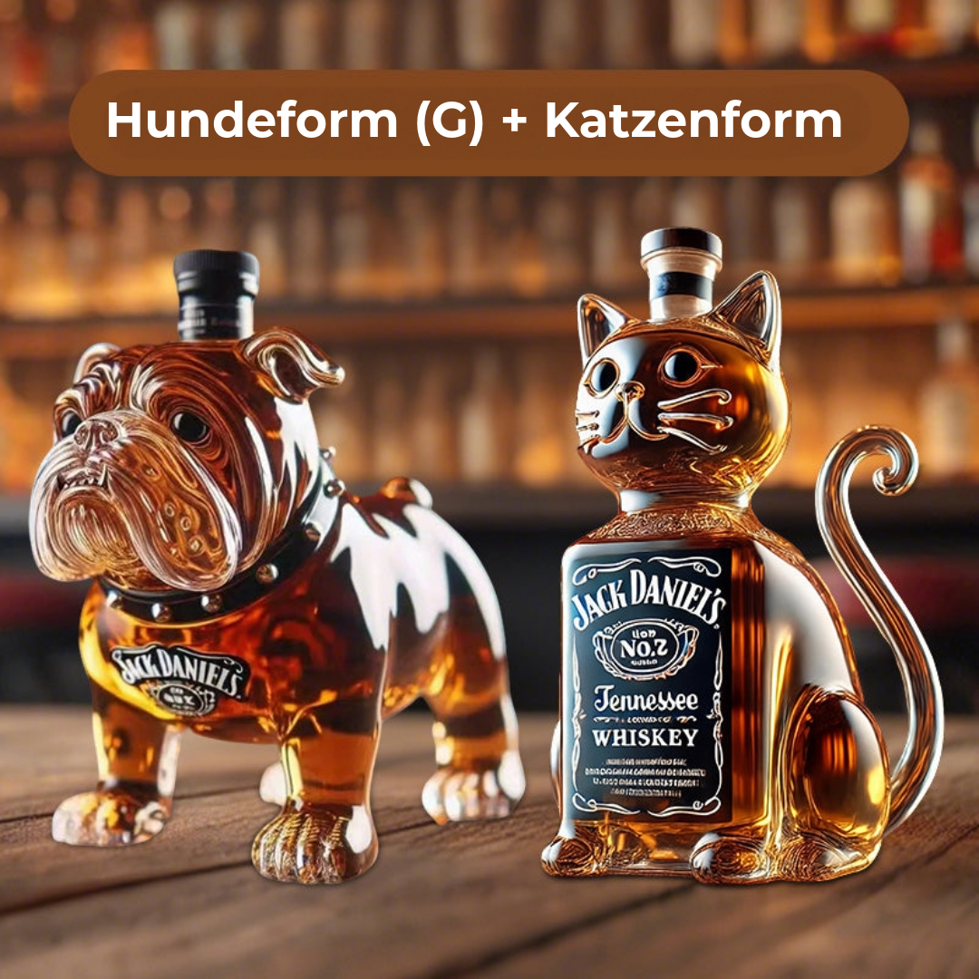 Tiere-förmige Whiskeyflasche