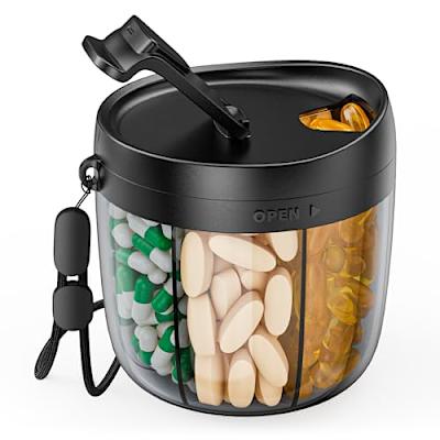 6-teilige Medikamentenflasche