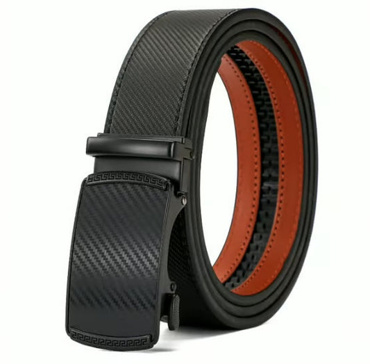 Luxuriöser Lederratschengürtel