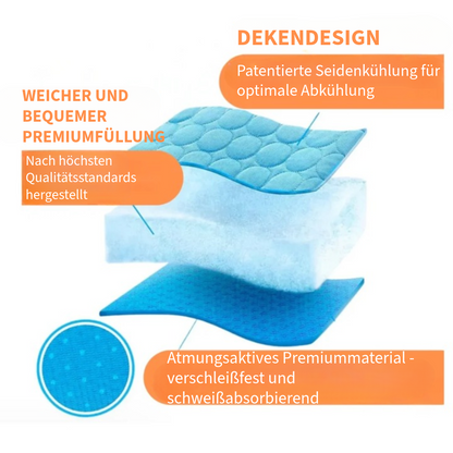 Innovative Kühlende Decke für Haustiere