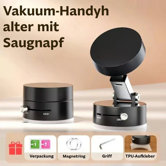 Vakuum-Handyhalter mit Saugnapf