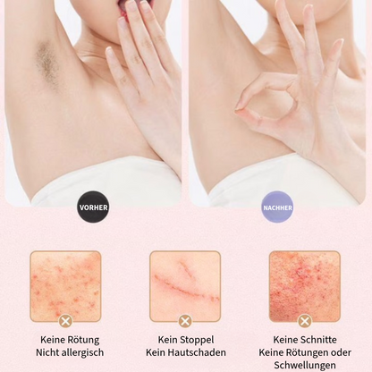 Komfortabler 2-in-1 Rasierer für Damen