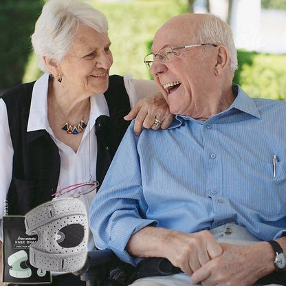 Unterstützende Kniebrace