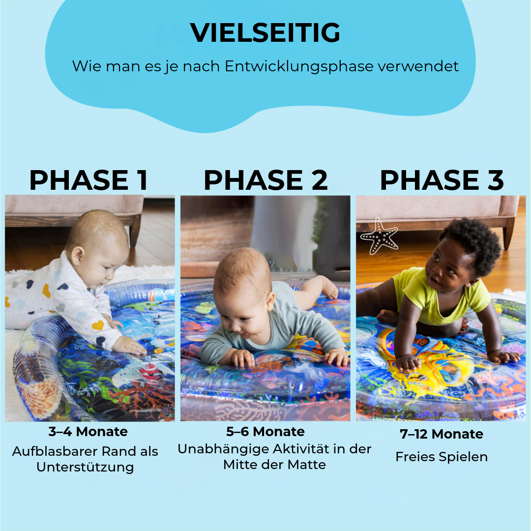 Aufblasbare Baby Wassermatte