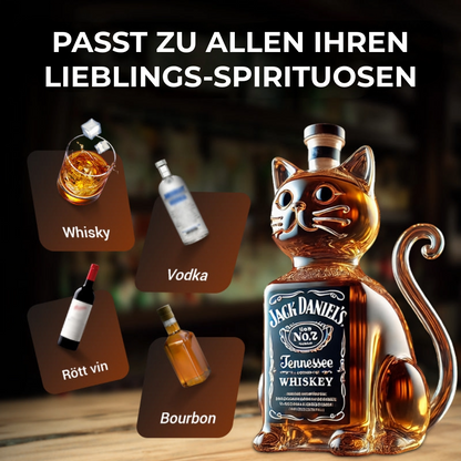 Tiere-förmige Whiskeyflasche