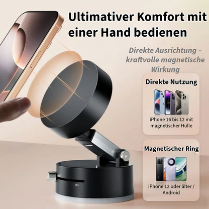 Vakuum-Handyhalter mit Saugnapf