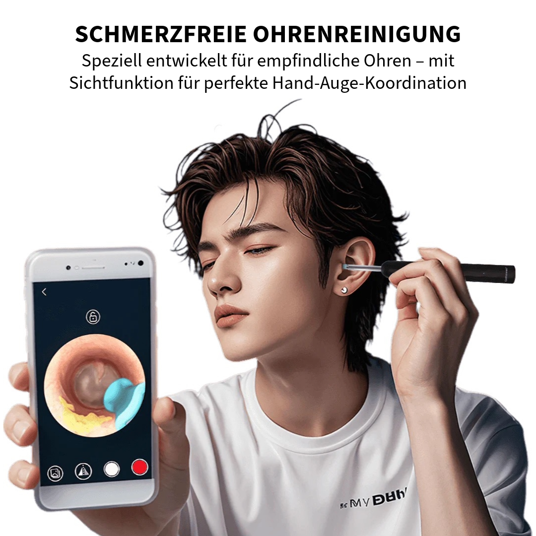 Professioneller Ohrenschmalzentferner mit Kamera