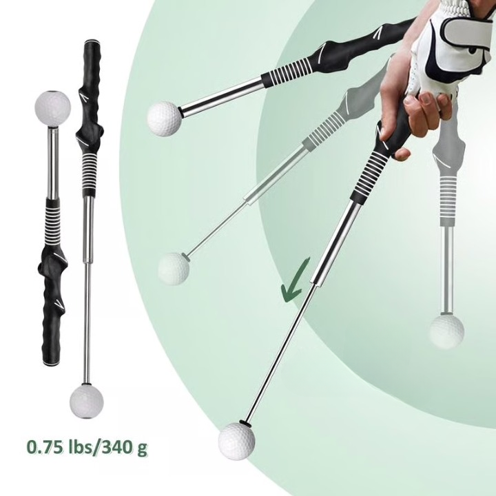 Teleskopischer Schläger, ausziehbare Golf-Trainingshilfe