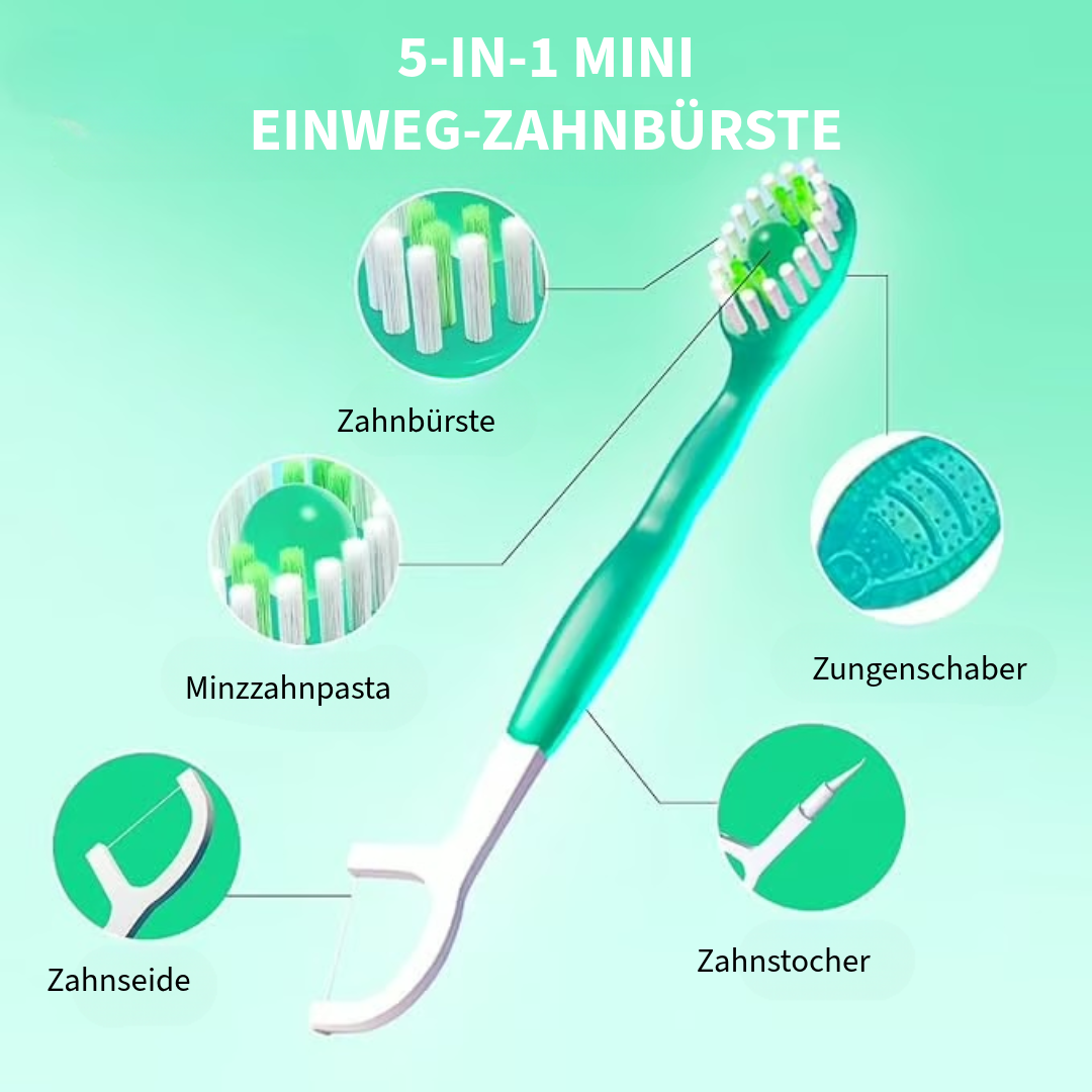 5-in-1 Mini-Zahnbürste