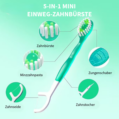 5-in-1 Mini-Zahnbürste