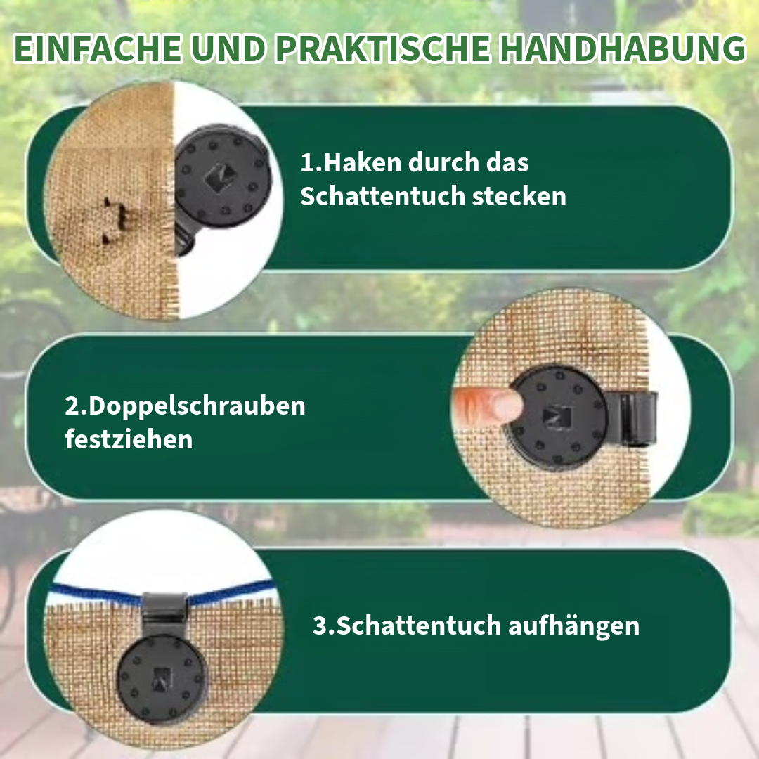 Tuchverriegelungsclip