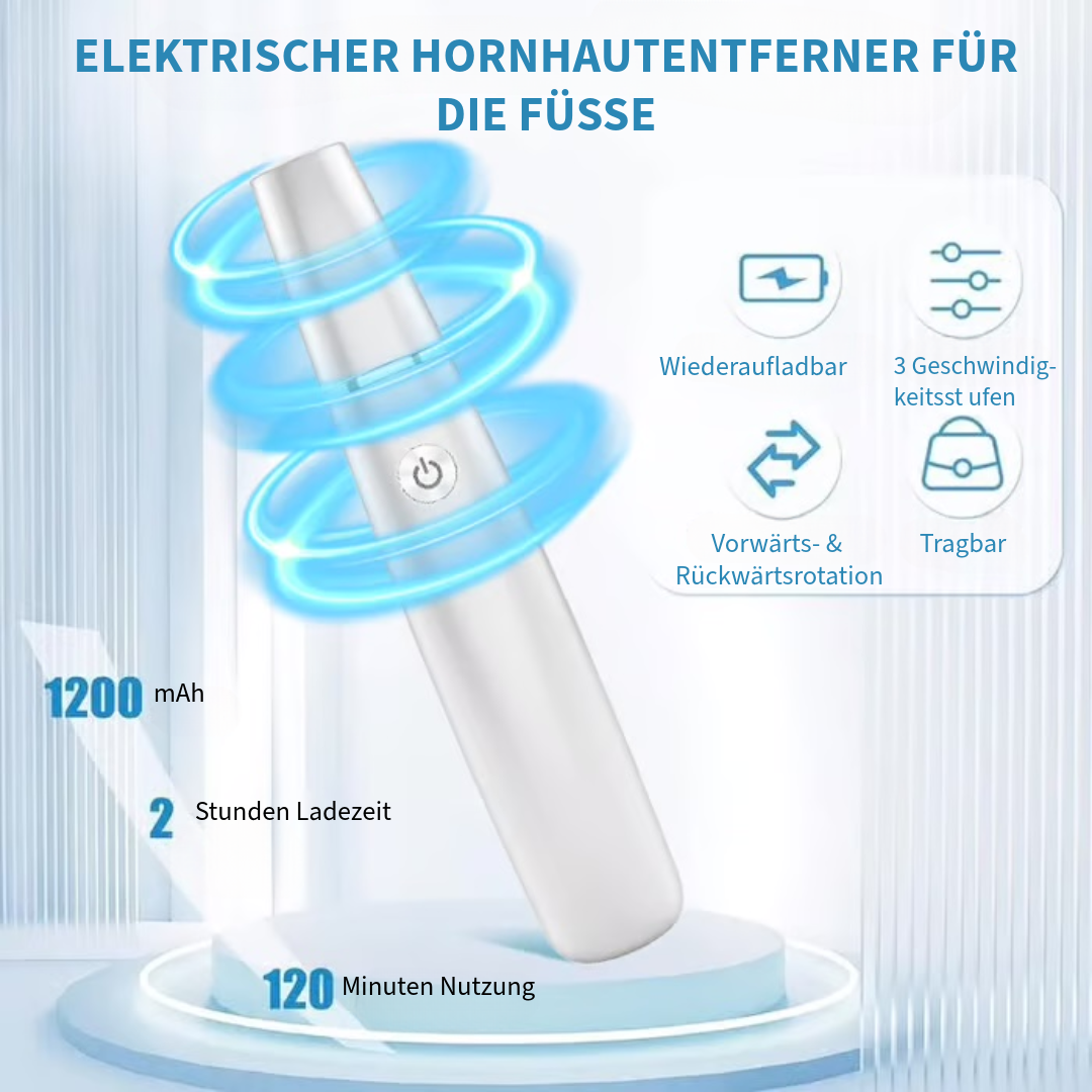 Elektrischer Hornhautentferner