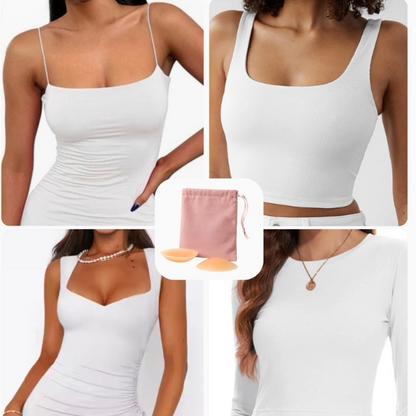 Unsichtbare Brustpads