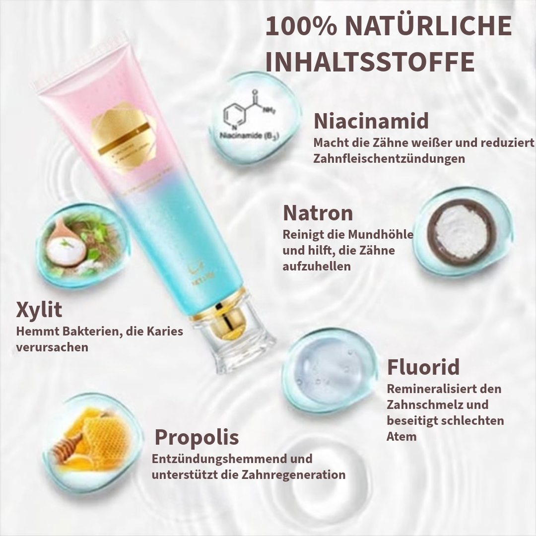 Zahnaufhellende Zahnpasta