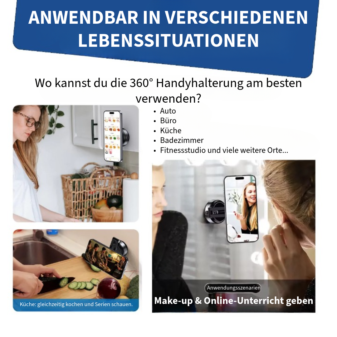 360° Handyhalterung