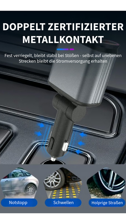 4-in-1 Auto-Ladegerät