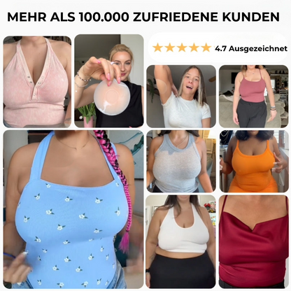 Unsichtbare Brustpads