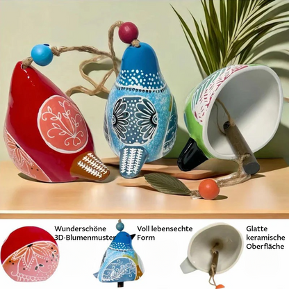 Windgong-Halter mit Vogelgesang