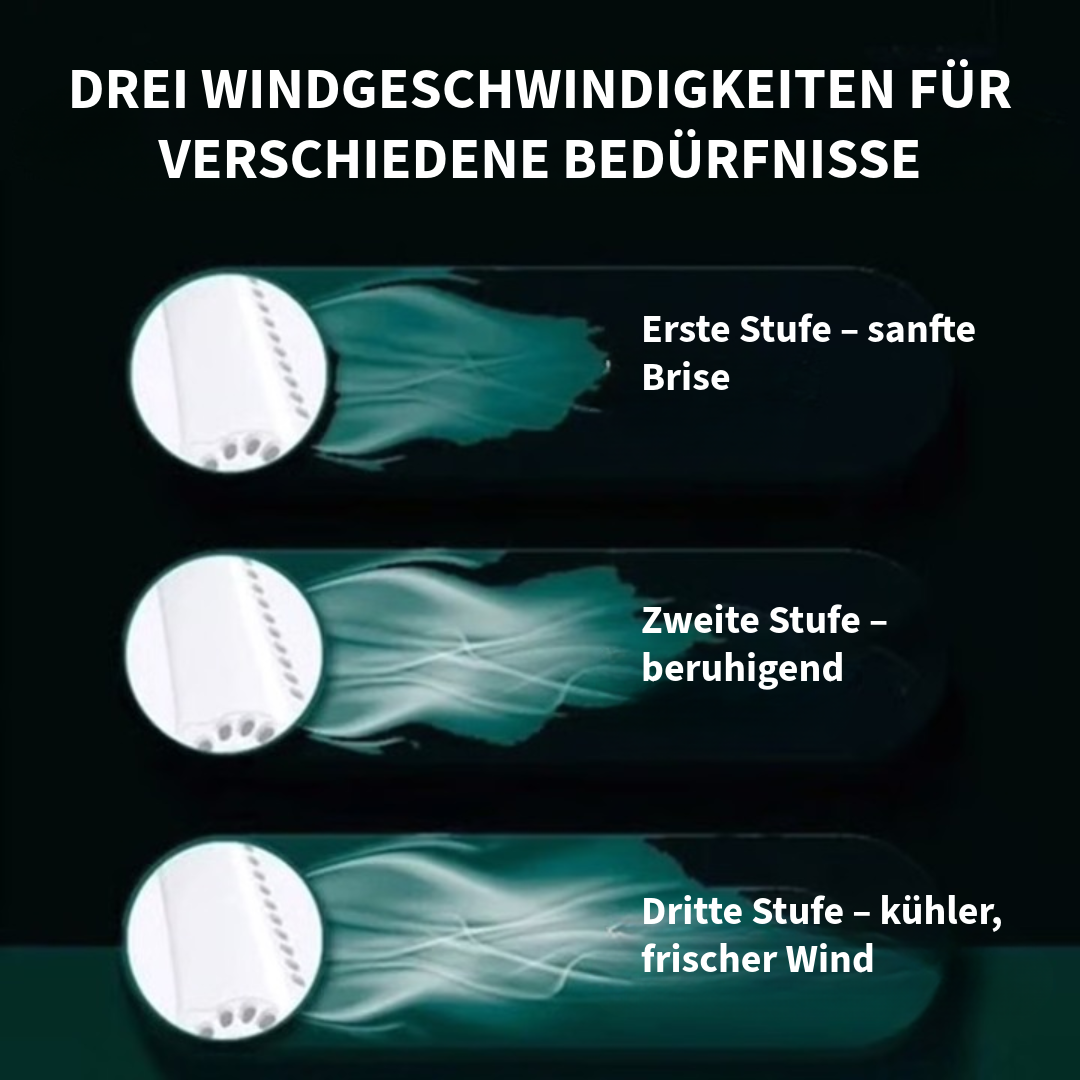 Tragbarer Nackenventilator