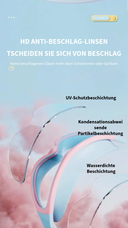 HD Anti-Beschlag Schwimmbrille