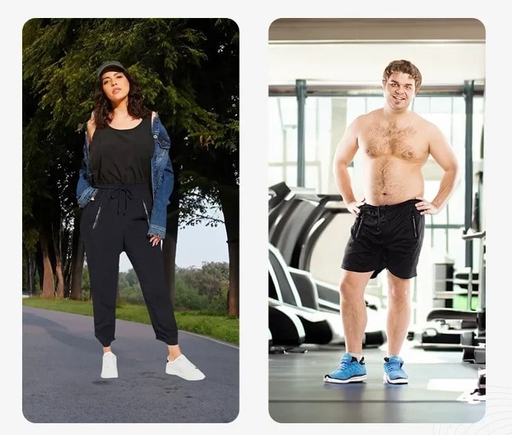 Unisex Ultra-Stretch Schnell­trocknende Hose