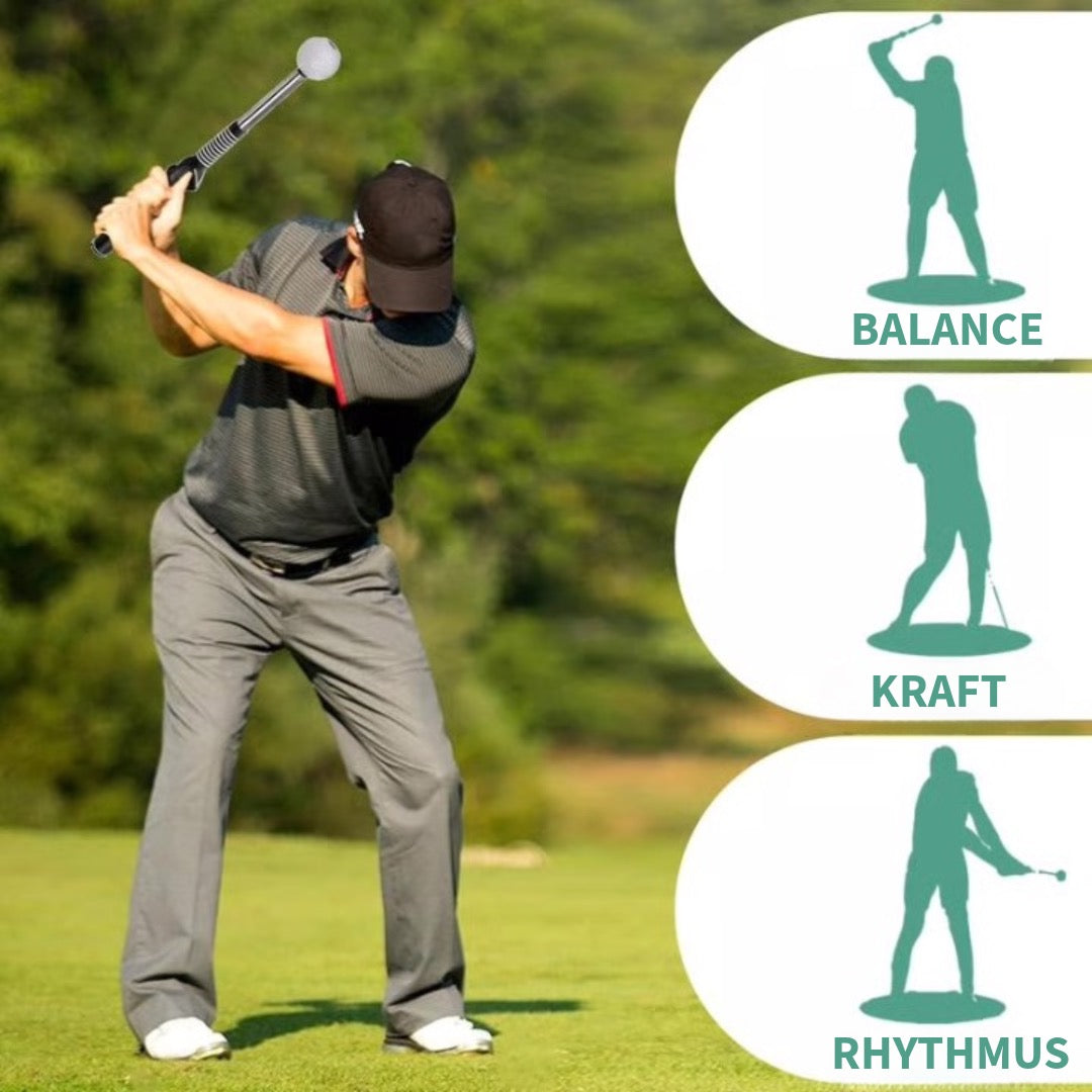 Teleskopischer Schläger, ausziehbare Golf-Trainingshilfe