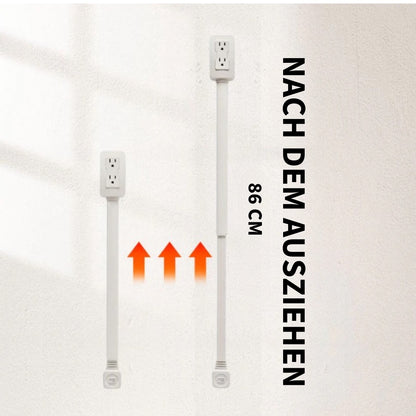 Drehbare Steckdosenverlängerung