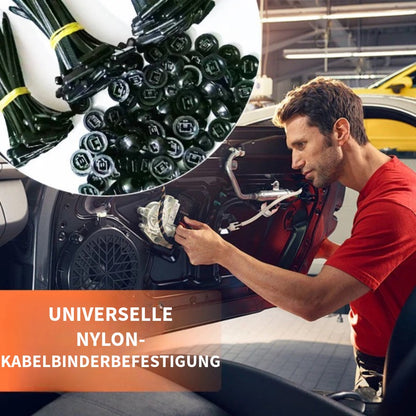 Universelle Nylon-Kabelbinderbefestigung