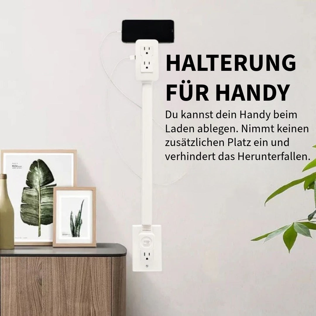 Drehbare Steckdosenverlängerung