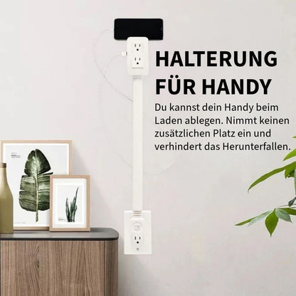 Drehbare Steckdosenverlängerung