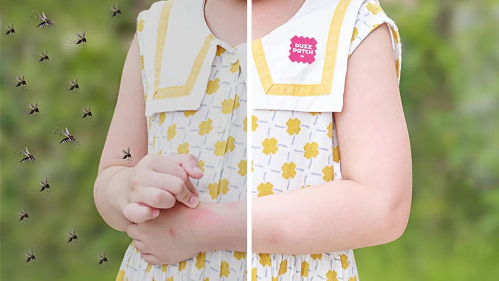 Anti-Mücken-Aufkleber