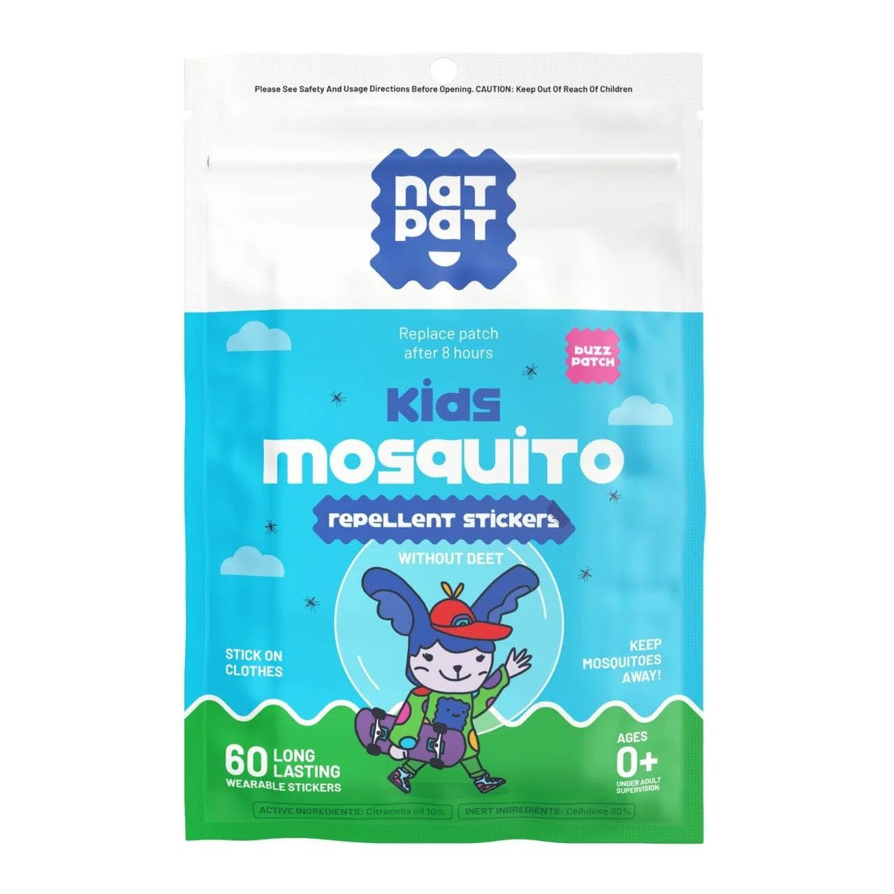 Anti-Mücken-Aufkleber