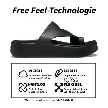 Elegante Zehensandalen