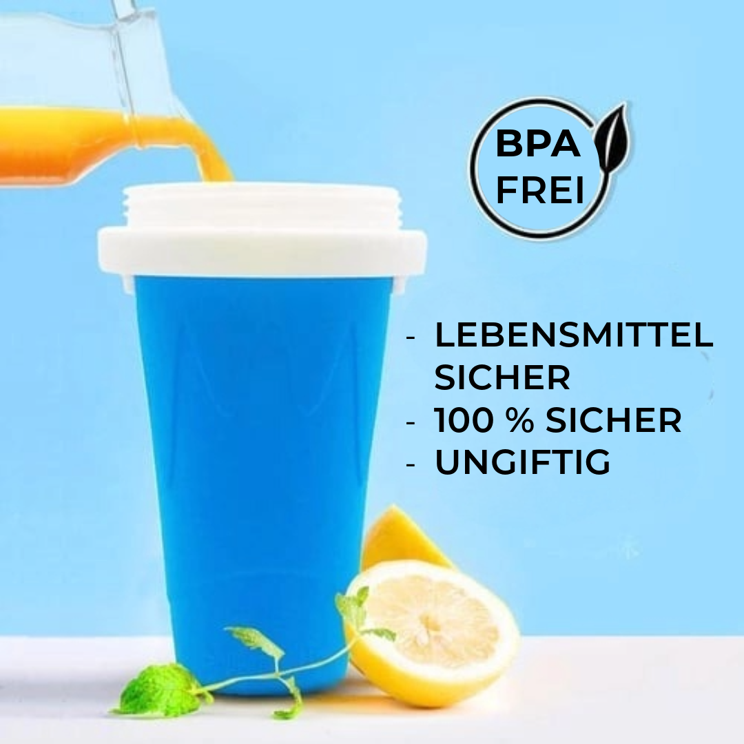 Squeezy Peasy Slushy Becher
