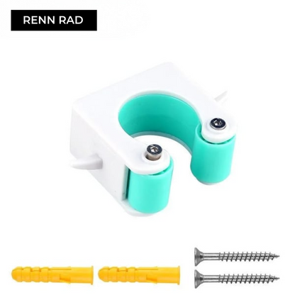 Platzsparender Fahrrad-Radhalter