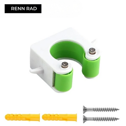 Platzsparender Fahrrad-Radhalter