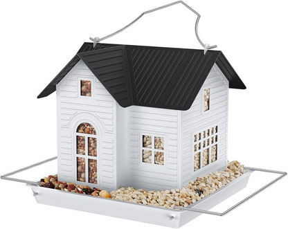 Vogelhaus mit Solarbetrieb