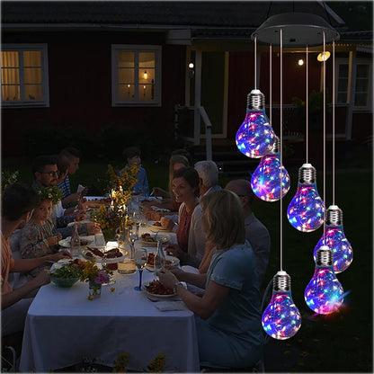 Bunte LED-Solarlampen