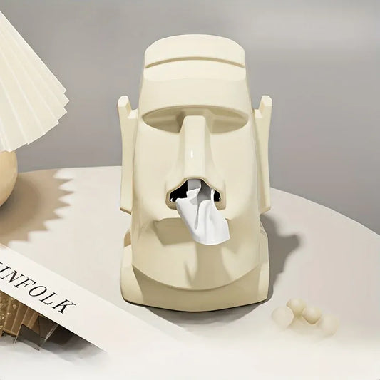 Moai Tiki Taschentuchbox