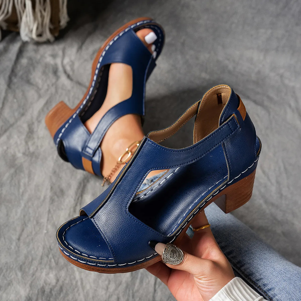 Orthopädische Damen Sandalen